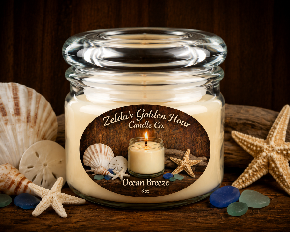 Glass Jar Candle